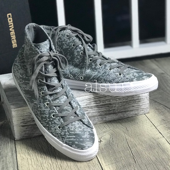 NWT Converse Gemma HI Charcoal W AUTHENTIC - Picture 2 of 6